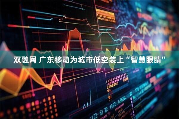 双融网 广东移动为城市低空装上“智慧眼睛”