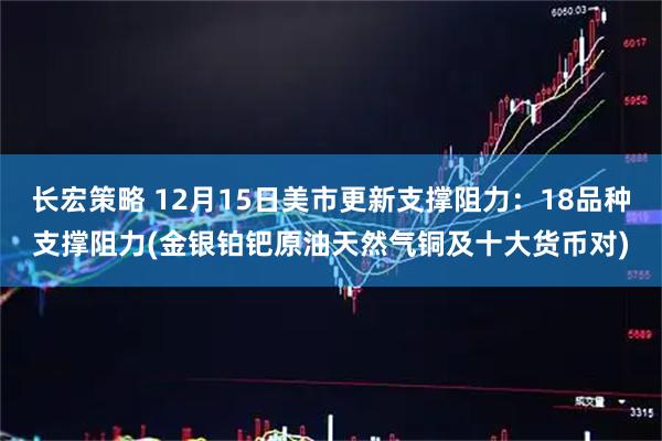 长宏策略 12月15日美市更新支撑阻力：18品种支撑阻力(金银铂钯原油天然气铜及十大货币对)